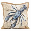 Decorative & Throw Pillows * | Saro Lifestyle Bster Decorative Pillow, 20 X 20 Navy