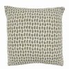 Decorative & Throw Pillows * | Saro Lifestyle Net Decorative Pillow, 20 X 20 Nude Or Natural