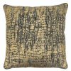 Decorative & Throw Pillows * | Saro Lifestyle Animal Decorative Pillow, 22 X 22 Gold-Tone