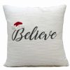 Decorative & Throw Pillows * | Vibhsa Chicos Home Believe Decorative Pillow,20 X 20 White