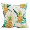 Decorative & Throw Pillows * | Saro Lifestyle Pineapple Polyester Filled Decorative Pillow, 18 X 18 Multi