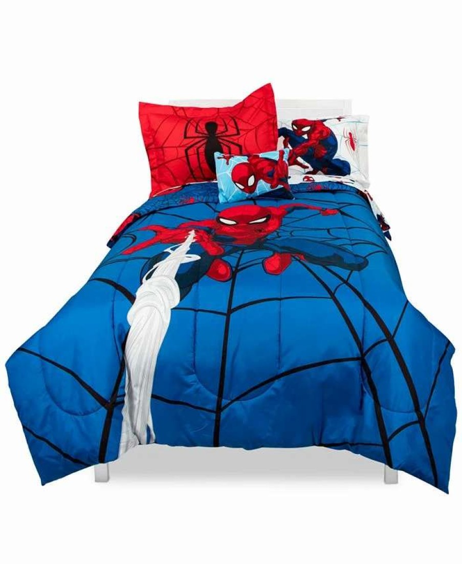 Comforter Sets * | Spider-Man Webtastic 6-Pc. Twin Comforter Set Multi