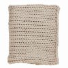 Blankets & Throws * | Saro Lifestyle Chunky Woven Knit Throw