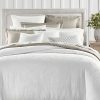 Duvet Covers & Sets * | Charter Club Woven Leaves 2-Pc. Duvet Cover Set, Twin, Created For Macy'S White