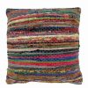 Decorative & Throw Pillows * | Saro Lifestyle Chindi Decorative Pillow, 22 X 22 Multi