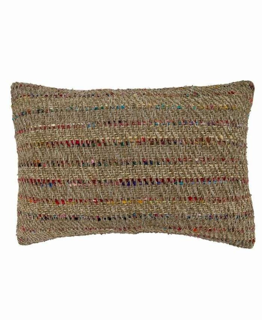 Decorative & Throw Pillows * | Saro Lifestyle Thin Striped Decorative Pillow, 16 X 24 Multi