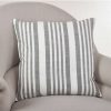 Decorative & Throw Pillows * | Saro Lifestyle Coastal Stripe Throw Pillow, 20 X 20