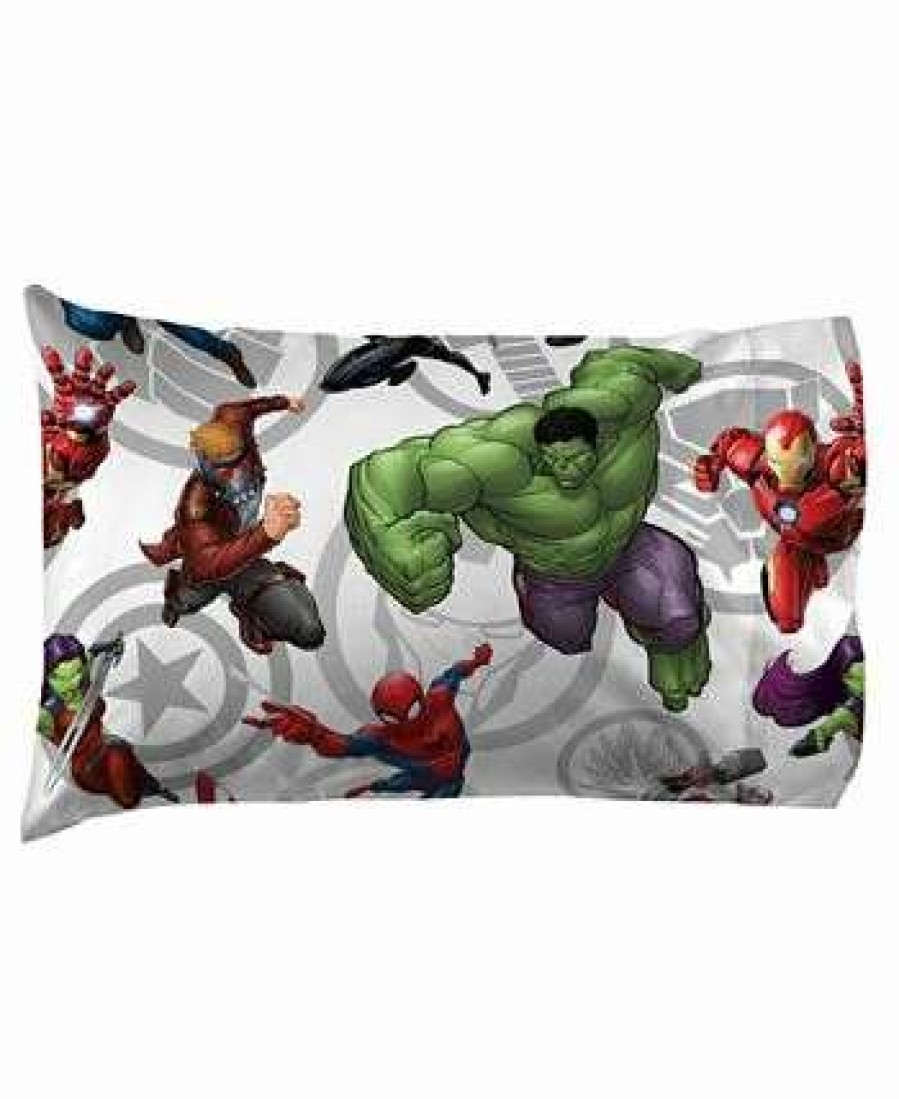 Sheets & Pillowcases * | Disney Marvel Avengers 3-Pc. Twin Sheet Set Green