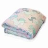 Blankets & Throws * | Hush Kids 7Lbs Weighted Blanket Unicorn Design, 50 X 60 White, Pink