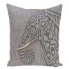 Decorative & Throw Pillows * | E By Design 16 Inch Decorative Safari Throw Pillow Gray