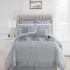 Comforter Sets * | Chic Home Yvette 12 Piece King Comforter Set Gray