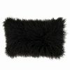 Decorative & Throw Pillows * | Saro Lifestyle Mongolian Faux Fur Decorative Pillow, 12 X 20