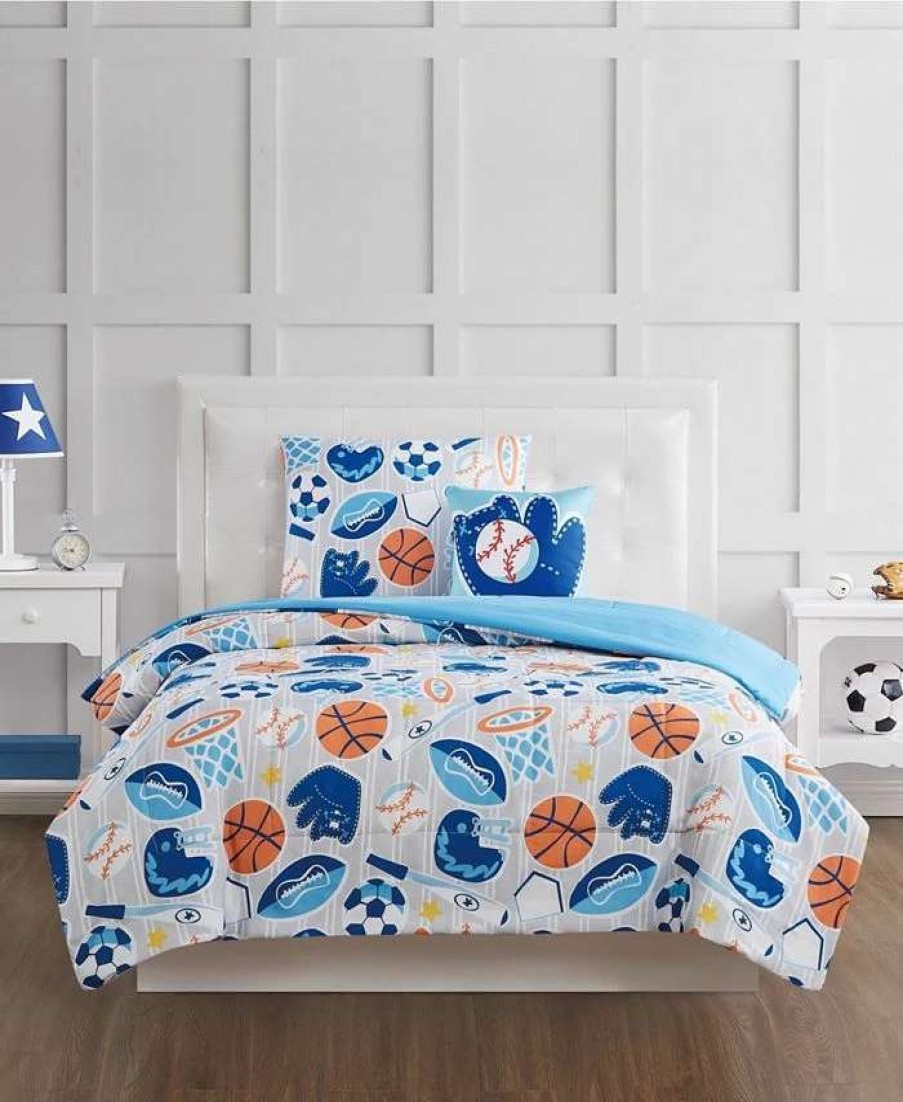 Comforter Sets * | My World All Star Twin 3 Piece Comforter Set Multi