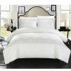 Duvet Covers & Sets * | Chic Home Sophia 3 Pc King Duvet Cover Set White