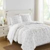 Comforter Sets * | The Farmhouse By Rachel Ashwell Signature Rosebury 3 Piece Comforter Set, King White, Pink