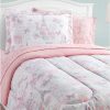 Comforter Sets * | Design Studio Parisian Petals 11-Piece Full Comforter Set Pink