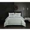 Comforter Sets * | Chic Home Addison 5 Piece Queen Comforter Set Gray