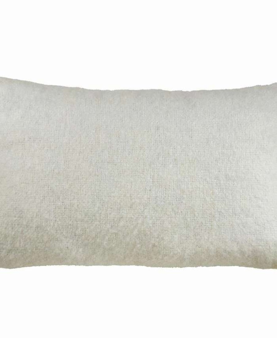 Decorative & Throw Pillows * | Saro Lifestyle Faux Mohair Decorative Pillow, 14 X 22