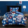 Comforter Sets * | Chic Home Sport Camp 5 Piece Full Comforter Set Blue