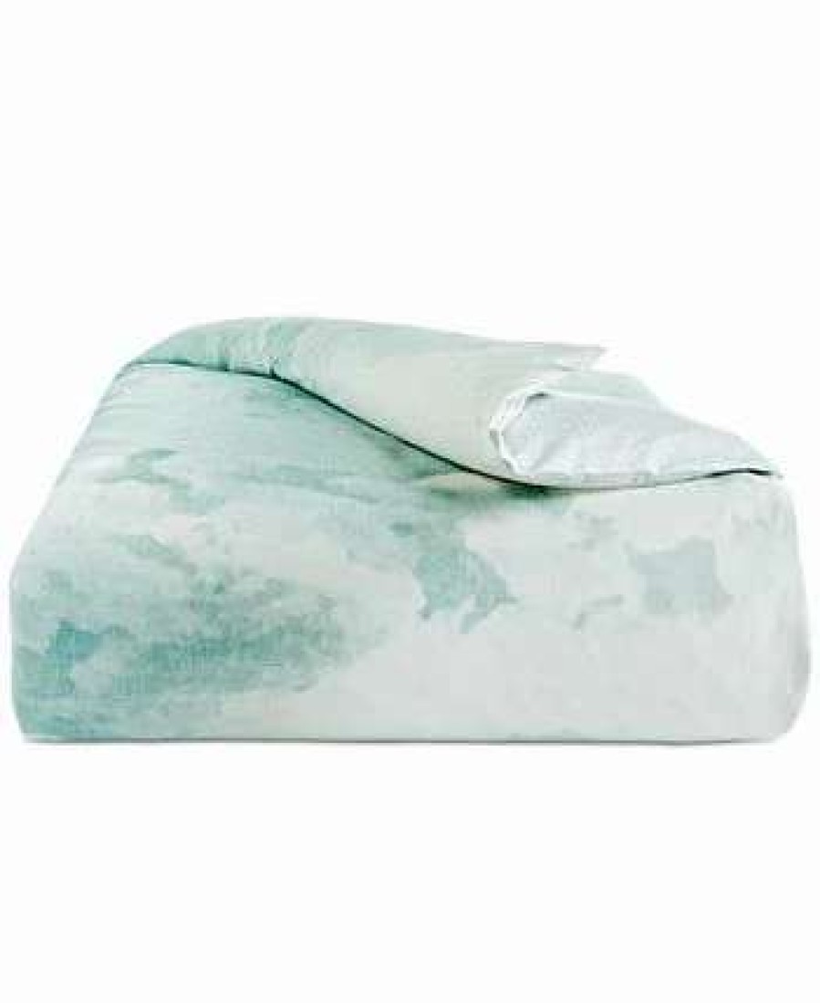 Duvet Covers & Sets * | Hotel Collection Panorama Duvet Cover, King, Created For Macy'S Seafoam