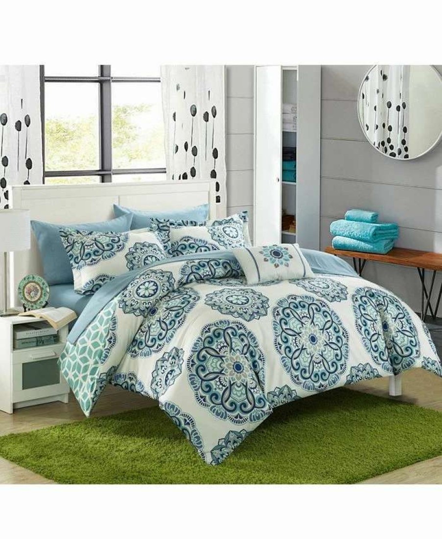 Comforter Sets * | Chic Home Barcelona 6-Pc Twin Comforter Set