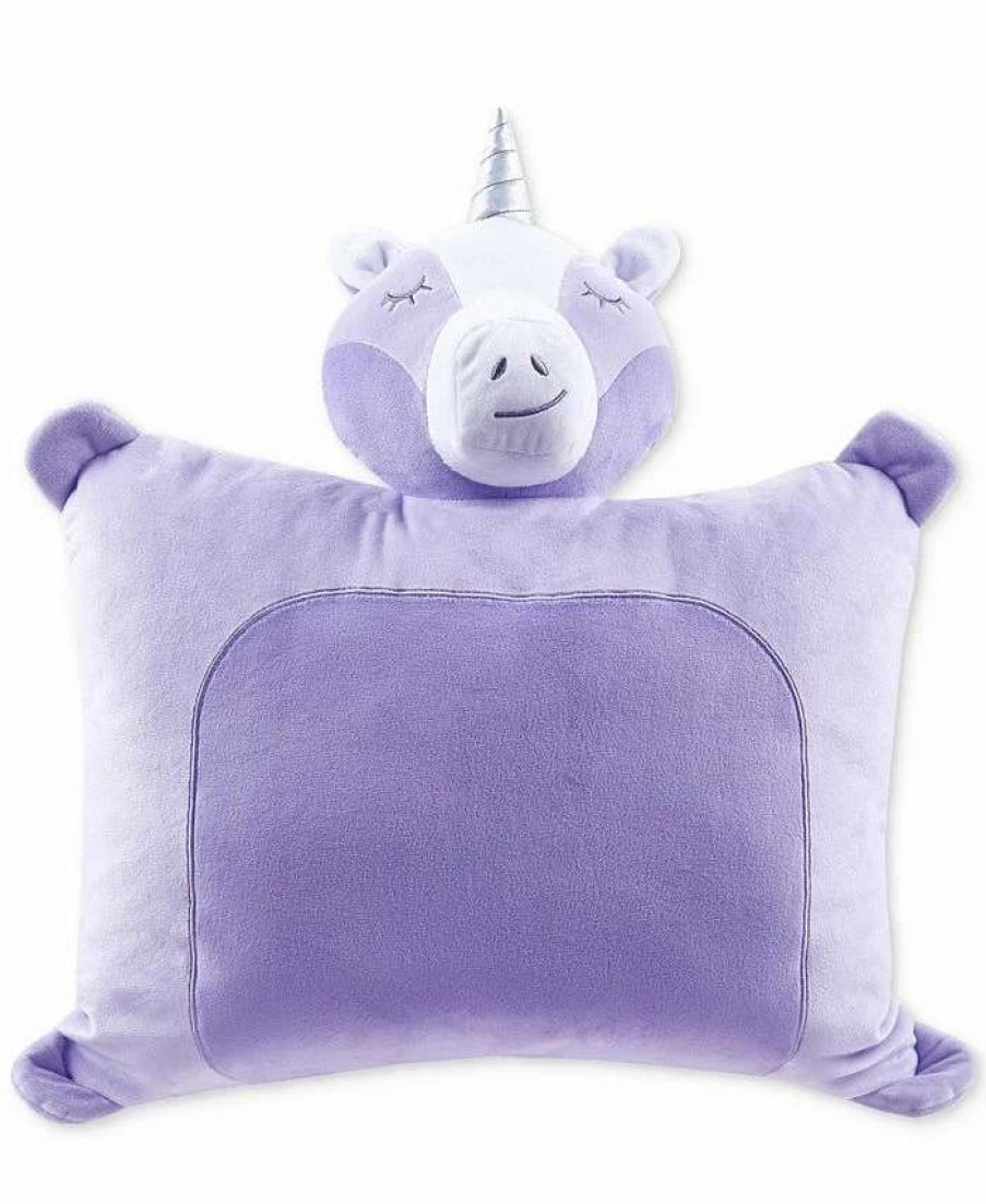 Decorative & Throw Pillows * | Charter Club Kids Snuggle Squad Pillow, Created For Macy'S Unicorn