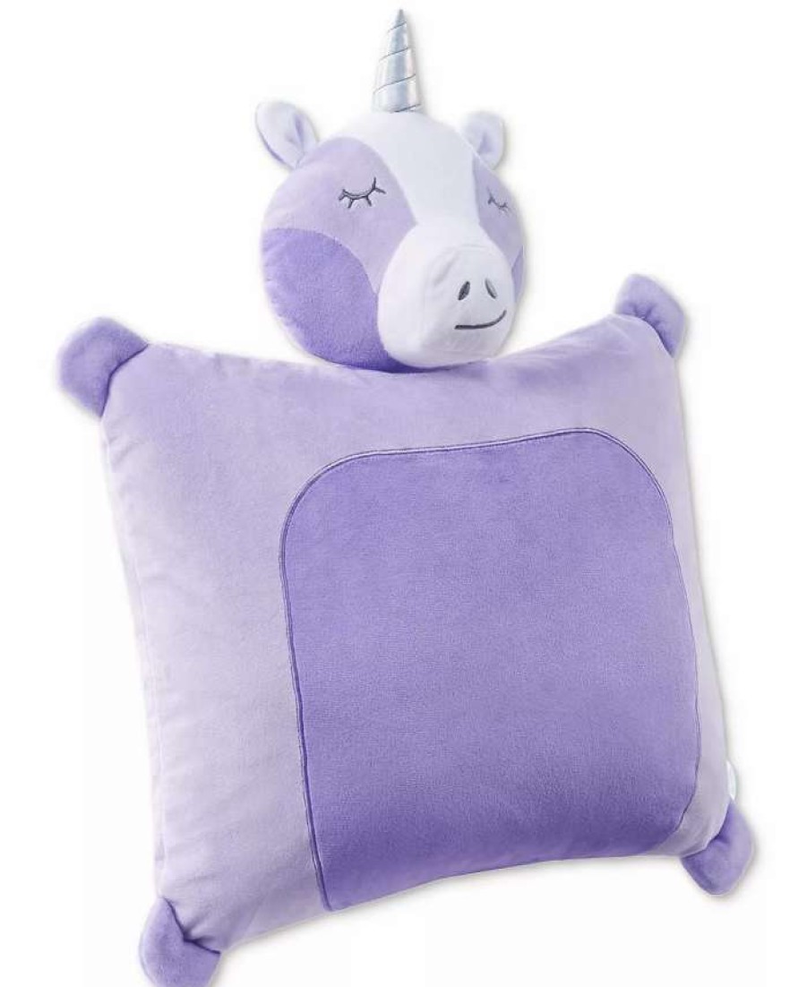 Decorative & Throw Pillows * | Charter Club Kids Snuggle Squad Pillow, Created For Macy'S Unicorn