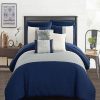 Comforter Sets * | Chic Home Osnat 10 Piece Queen Bed In A Bag Comforter Set