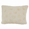 Decorative & Throw Pillows * | Saro Lifestyle Pom Pom Applique Decorative Pillow, 12 X 18 Ivory