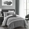 Comforter Sets * | Chic Home Brice 7 Piece Comforter Set, Twin