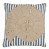 Decorative & Throw Pillows * | Saro Lifestyle Hell Striped Decorative Pillow, 18 X 18 Navy