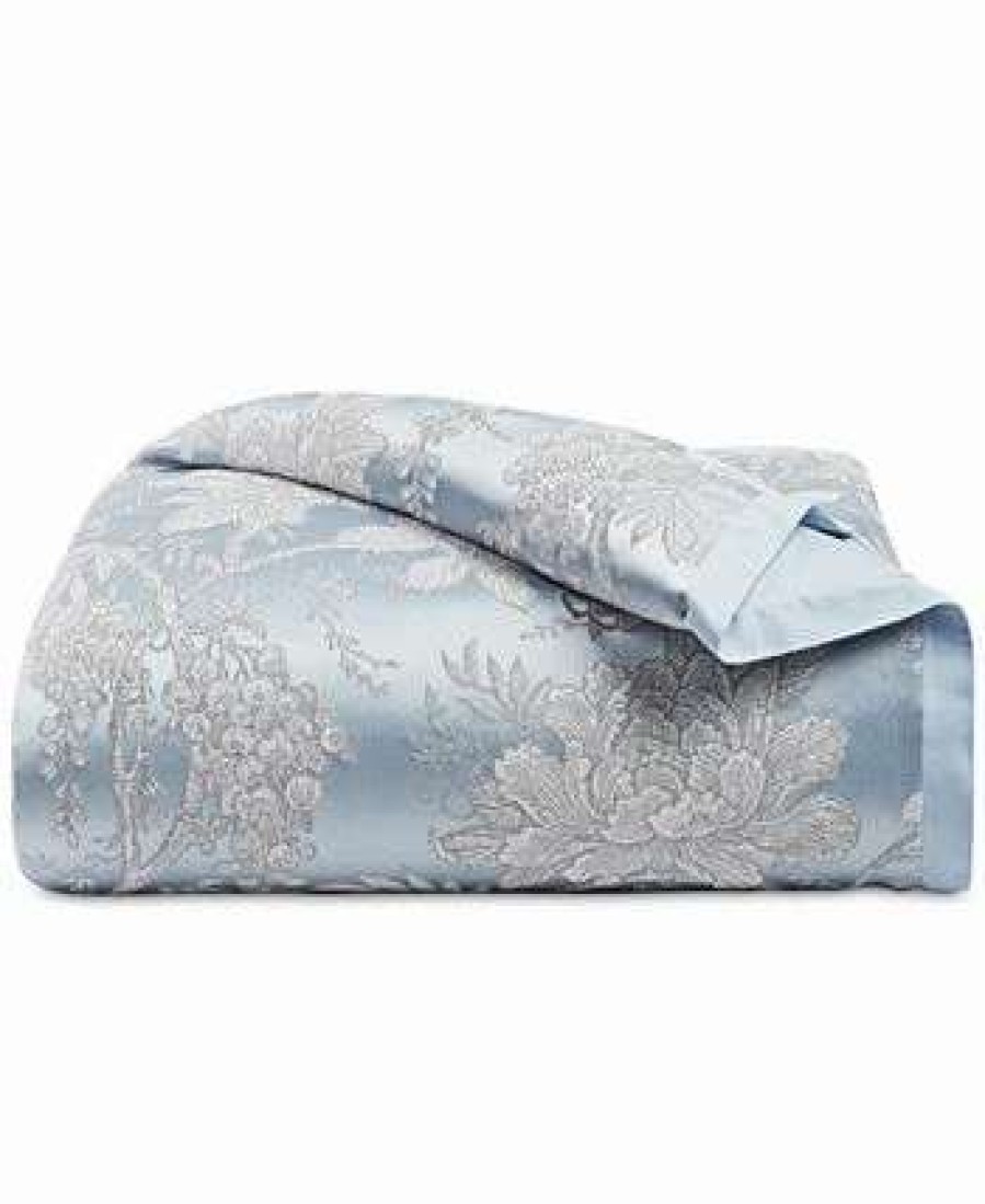 Duvet Covers & Sets * | Hotel Collection Peony Lane Duvet Cover, Full/Queen, Created For Macy'S Blue