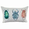 Decorative & Throw Pillows * | Saro Lifestyle Bugs Decorative Pillow, 12 X 20