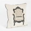 Decorative & Throw Pillows * | Saro Lifestyle Armchair Decorative Pillow, 18 X 18 Natural