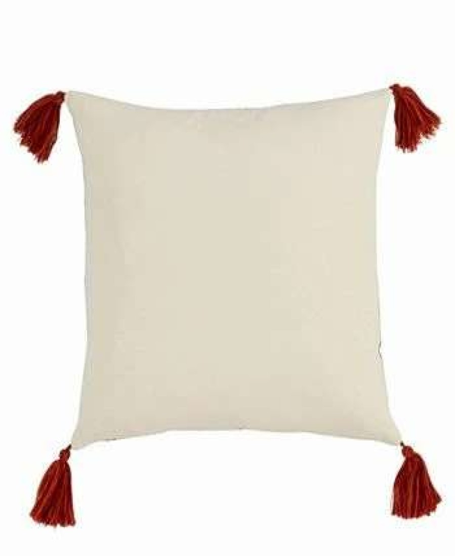 Decorative & Throw Pillows * | Saro Lifestyle Tassled Llama Decorative Pillow, 18 X 18 Multi