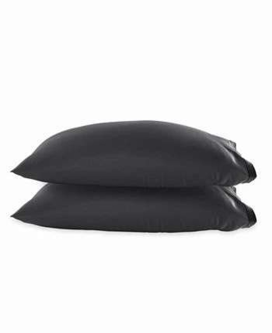 Sheets & Pillowcases * | Michael Aram Enchanted Standard Pillowcase Pair Charcoal