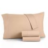 Sheets & Pillowcases * | Martha Stewart Collection Loseout! Jersey Knit 4-Pc. Sheet Set, Full, Created For Macy'S Oatmeal