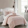 Comforter Sets * | Chic Home Brice 5 Piece Comforter Set, Queen