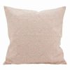 Decorative & Throw Pillows * | Saro Lifestyle Wirled Stitched Decorative Pillow, 18 X 18 Blush