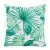 Decorative & Throw Pillows * | Saro Lifestyle Tahiti Leaf Decorative Pillow, 18 X 18 Emerald