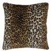 Decorative & Throw Pillows * | Saro Lifestyle Cheetah Print Throw Pillow, 18 X 18 Brown