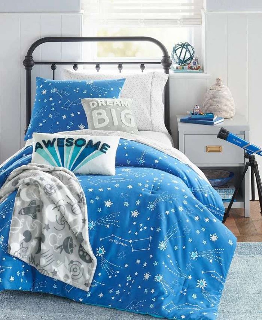 Comforter Sets * | Charter Club Kids 2-Pc. Comforter Set, Twin/Twin Xl, Created For Macy'S Starry Sky