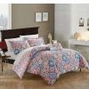 Duvet Covers & Sets * | Chic Home Bristol 4 Pc Queen Duvet Cover Set