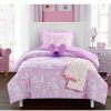 Comforter Sets * | Chic Home Excalibur 4 Piece Twin Comforter Set Lavender