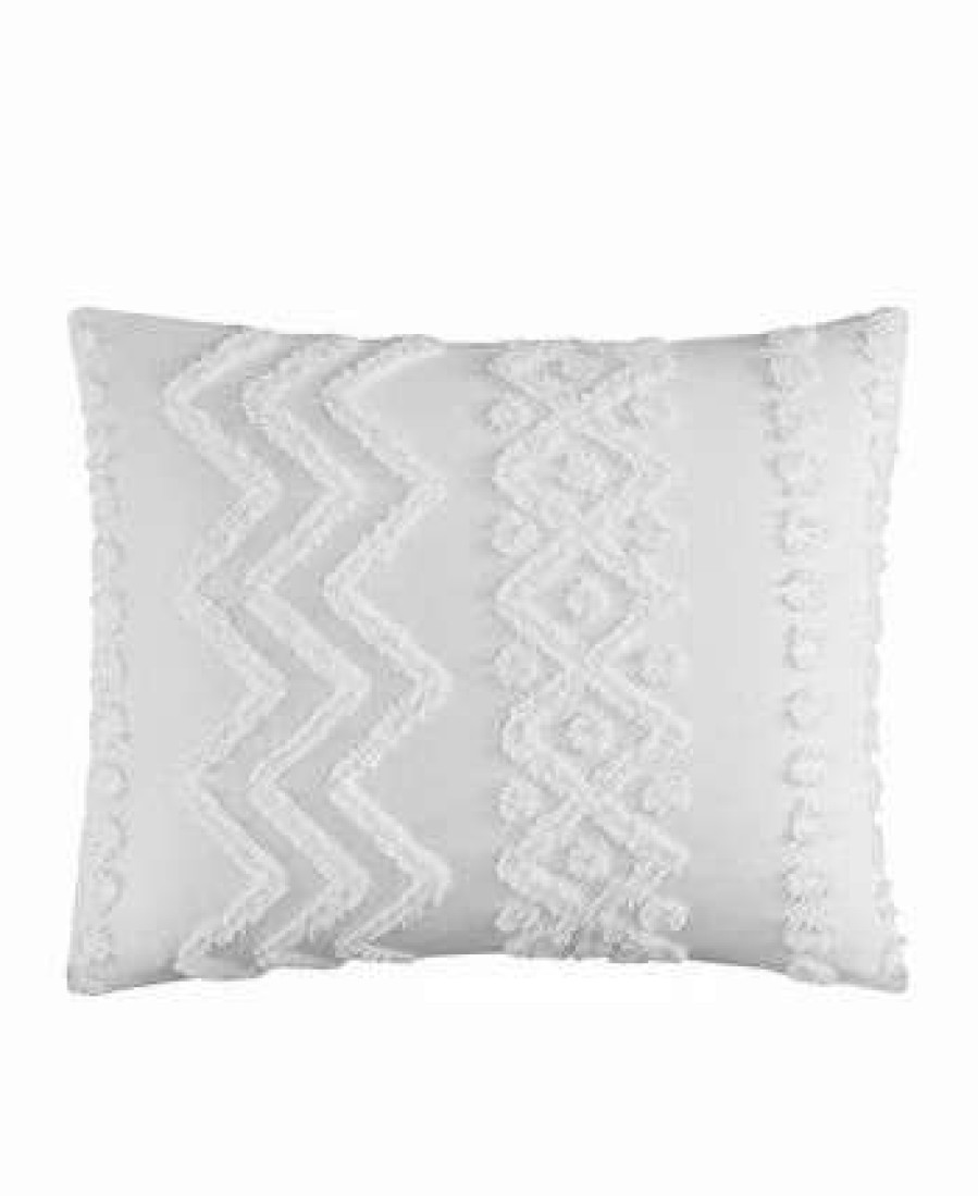 Comforter Sets * | Chic Home Addison 5 Piece Queen Comforter Set White