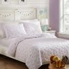 Comforter Sets * | Jessica Simpson Flower Heart Twin 2-Piece Quilt Set White