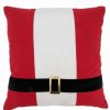 Decorative & Throw Pillows * | Saro Lifestyle Nta'S Belt Decorative Pillow, 18 X 18 Red