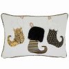 Decorative & Throw Pillows * | Saro Lifestyle Holiday Stockings Decorative Pillow, 12 X 18 Gold-Tone