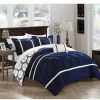 Comforter Sets * | Chic Home Marcia 3-Pc Twin Comforter Set Navy