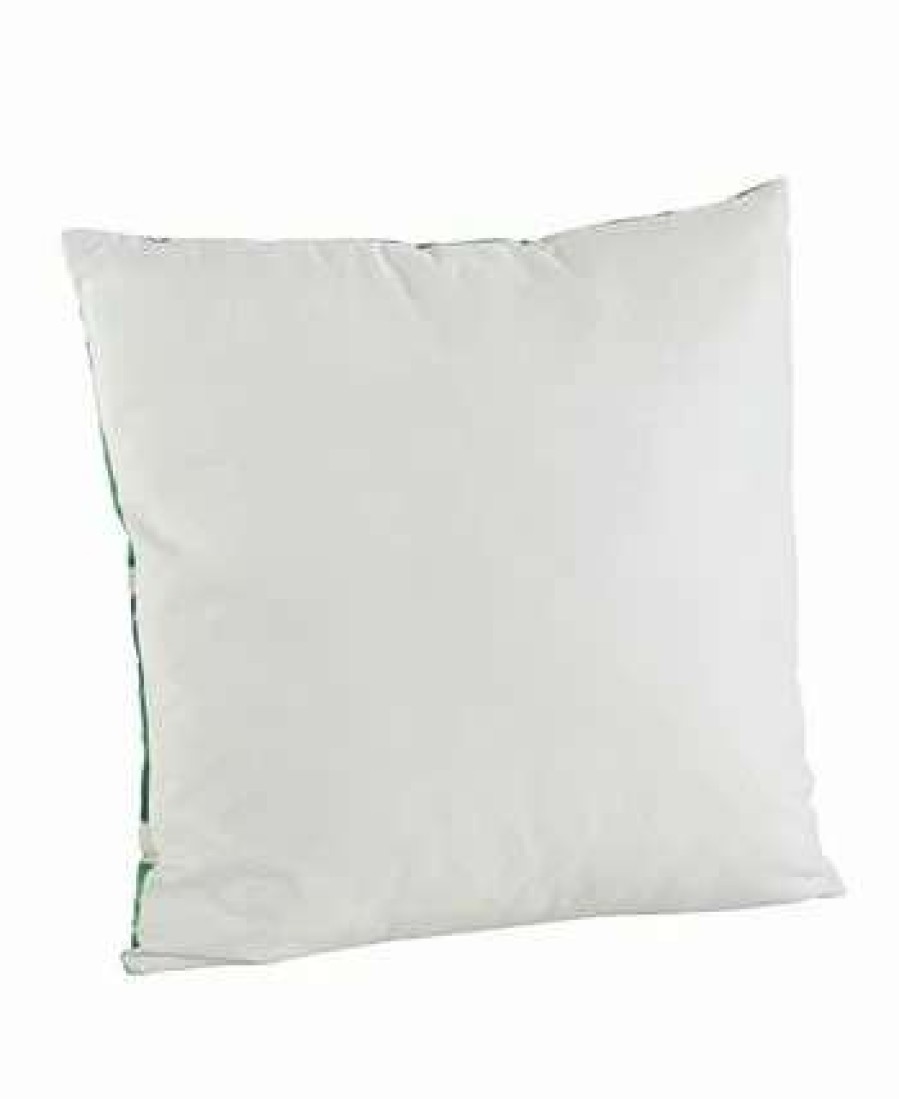 Decorative & Throw Pillows * | Saro Lifestyle Green Leaf Feathers Printed Decorative Pillow, 18 X 18 Multi